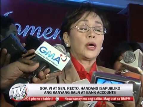 Vilma Santos admits having 2 dollar accounts
