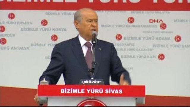 Sivas - Devlet Bahçeli Sivas Mitinginde Konuştu 3