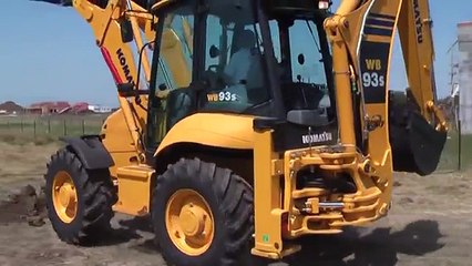 TEST DRIVE KOMATSU WB93S BACKHOE LOADER