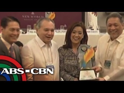 Rotary Club awards media members of ABS-CBN