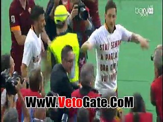 توتى لجماهير روما عقب ديربى لاتسيو"GAME OVER"