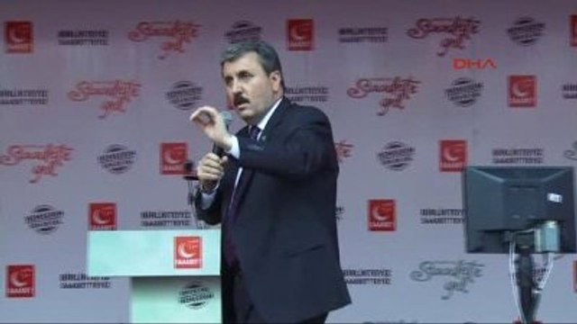 Tokat - Milli İttifak Liderleri Kamalak ve Destici Tokat Mitinginde Konuştu 4