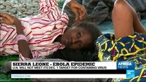 Sierra Leone: UN won't meet December 1st target for containing Ebola virus