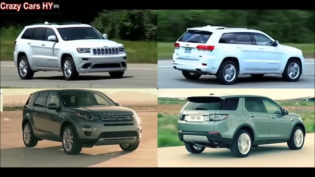 2016 Land Rover Discovery Vs 2015 Jeep Grand Cherokee - DESIGN!