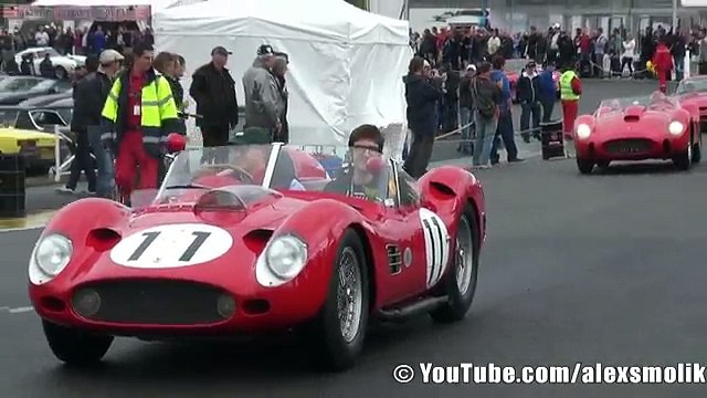 Ferrari 250 Testa Rossa + Ferrari 250 GTO & more ( Le Mans Classic 2014 )