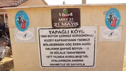 Dinar'da Çerkez Sürgünü Anma Etkinliği