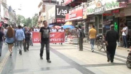 Düzce Sivil İnisiyatifi Parklar İçin Yürüdü