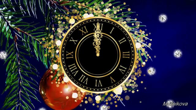 Новогоднее видео-поздравление от Светланы Мызниковой