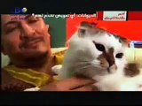 أحمر بالخط العريض عمار علمدار وعلم القطط