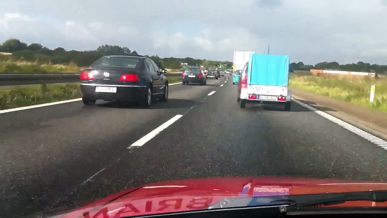 Kø på E45