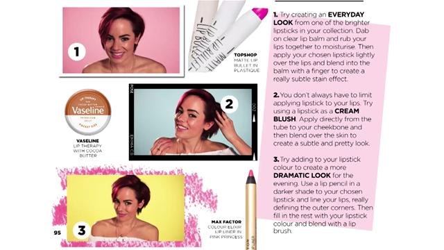 Makeup Mileage: 3 Ways To Use Lipstick