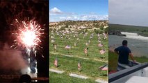 Social video shows Memorial Day across U.S.
