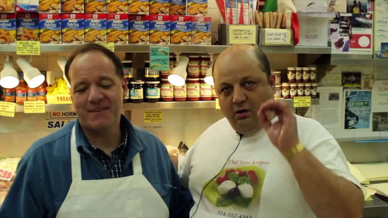 Italian Christmas Feast of Seven Fishes, Randazzo's Seafood, Little Italy Bronx NY / Arthur Avenue
