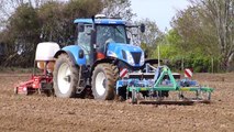 New Holland TS 110 A | New Holland T7050 | Miedema CP42t | aardappels poten | Planting Potatoes