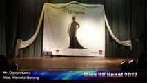 Timi Lai Kunai Pal Live (Cover)  At Miss UK Nepal 2012