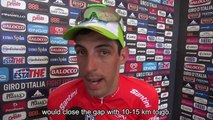 Giro dItalia 2015 Stage 10: Nicola Boem post race interview
