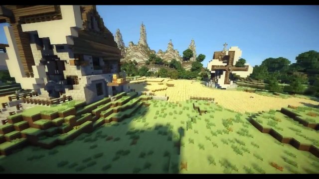 Medieval Fantasy City - Minecraft - Epic Version : Cathedral, Palace, Castle