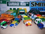TOY GARBAGE TRUCK TIME! - Toy garbage trucks collection.