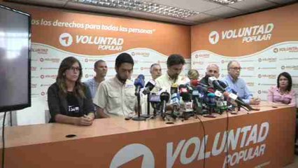 La oposición venezolana anuncia "nueva etapa" en la lucha contra la crisis