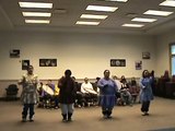 Inupiat dancers perform ancient dances.   1 of 3