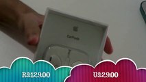 Apple EarPods Unboxing PT-BR Gadgets Review BR