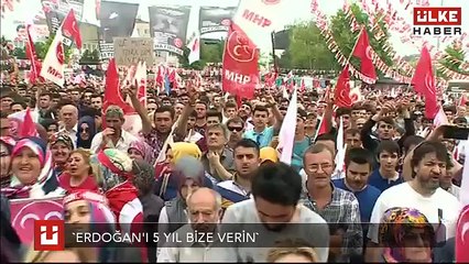 Şaşırtan teklif: 'Erdoğan'ı 5 yıl bize verin!'