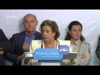 Rita Barberá, tras conocer los resultados en Valencia: “¡Qué hostia!...¡Qué hostia!”