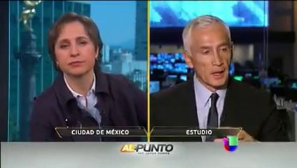 JORGE RAMOS DE UNIVISION ENTREVISTA A CARMEN ARISTEGUI