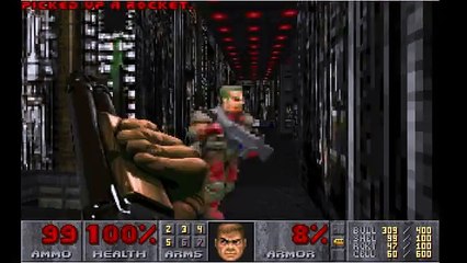 DOOM, Ep.1, Hurt me plenty - parte 3, Runner High - PC98