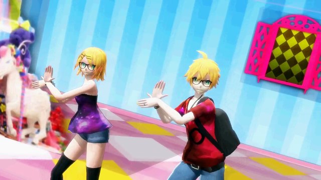 【MMD】PONPONPON - Kagamine Rin & Len 鏡音リン・レン