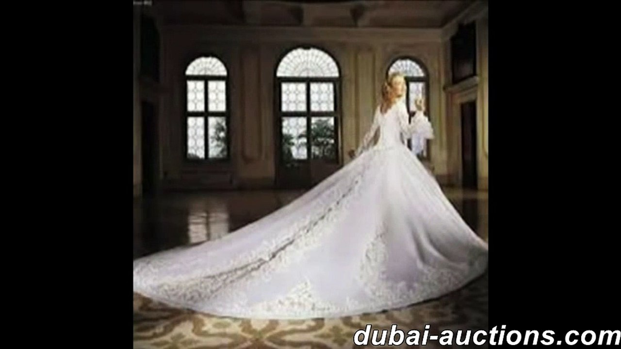 Buy Wedding Gowns & Dress from Dubai Auction Site..Free Delivery