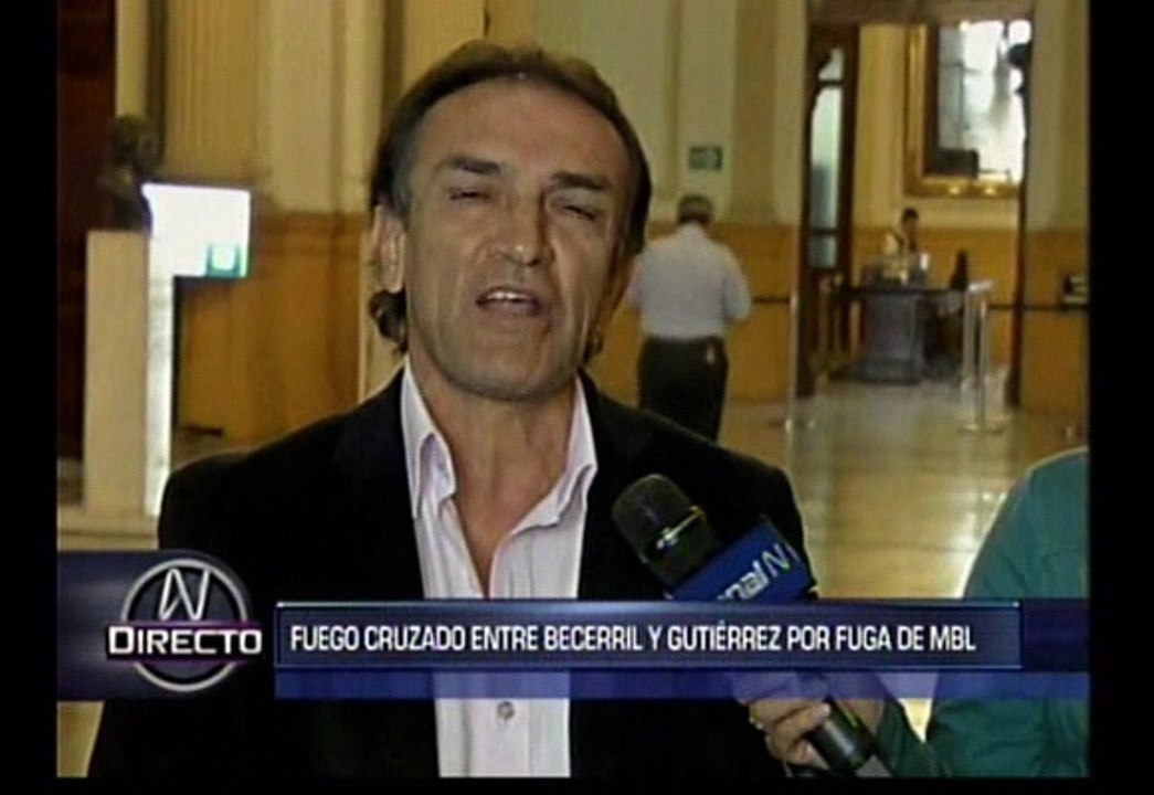 Becerril: Fuga de Belaunde Lossio es regalo de Ollanta Humala a Nadine Heredia
