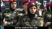 Female Officers Join Ranks of Palestinian Presidential Guard
