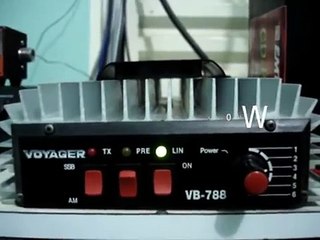 3OB021 -- RICARDO - TESTE COM LINEAR HF VOYAGER VB-788