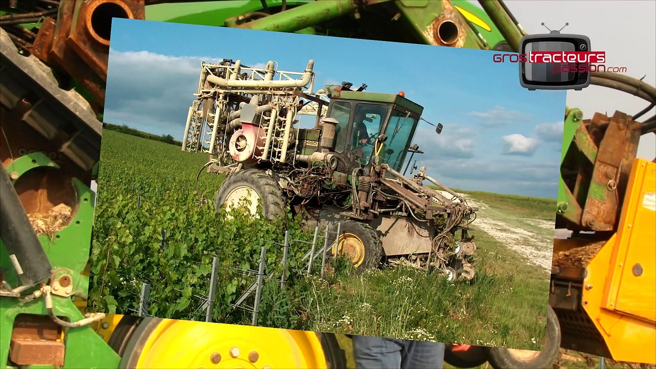 Exceptionnel! JOHN DEERE 8295RT vineyard tracks tractor