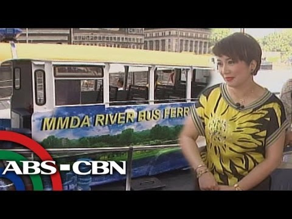 Kris tries MMDA ferry
