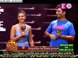Jacqueline Fernandez flaunts her fitness
