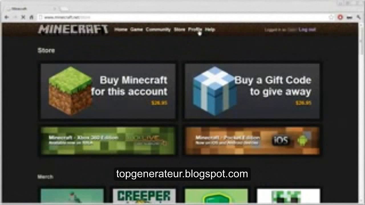 Avoir Minecraft Premium Gratuit SANS LOGICIEL FR  Compte Premium Minecraft Gratuit