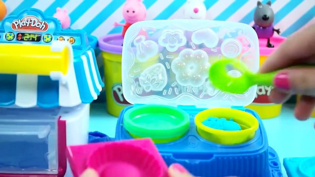 Peppa Pig Giochi Per Bambini, Come fare Cupcake di Peppa Pig con Play Doh, Peppa Pig itali