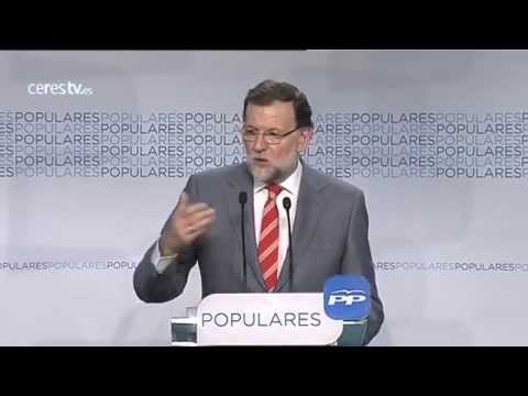 24M (Reacciones): Mariano Rajoy asegura que la victoria del PP es incuestionable