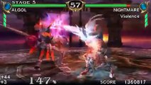 PSP Soul Calibur- Broken Destiny - Algol vs. Nightmare