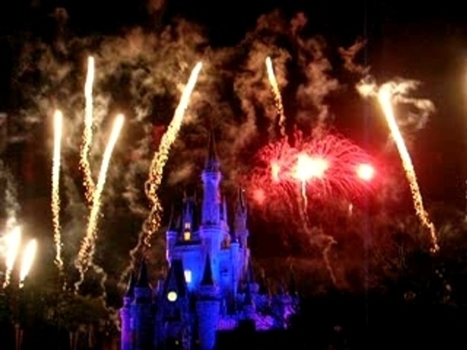 Feux artifice - Disney World