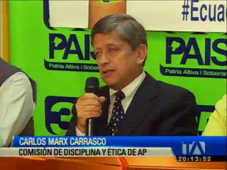 Descargar video: AP expulsa a implicados en actos de corrupción