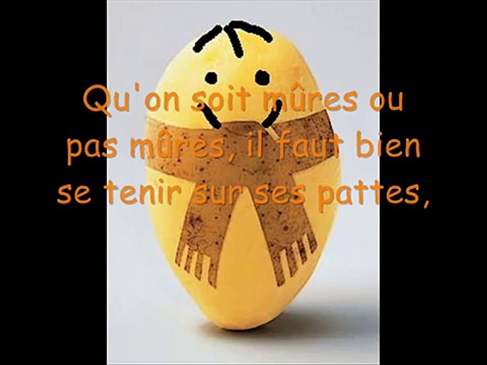 Si t'es une petite patate