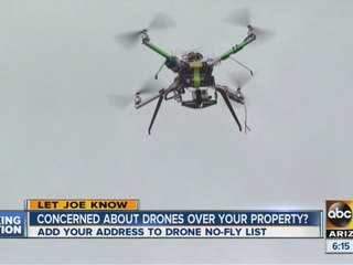 Concerned about drones over your property?