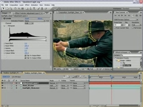 Tuto after effects : flamme coup de feu