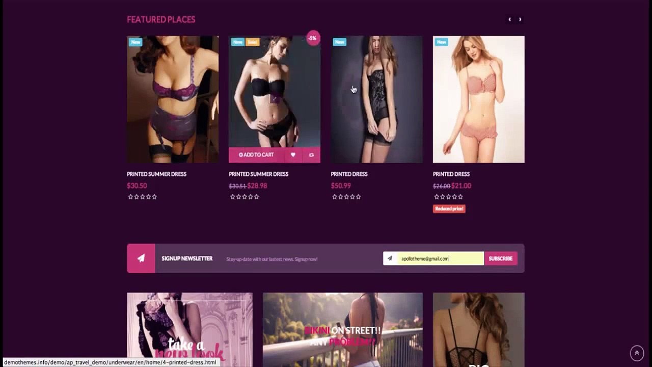 Ap Bik Prestashop Theme FREE  - Apollotheme.com