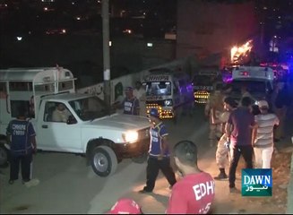 Explosion during Rangers operation in Karachi destroys house