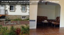 A vendre - maison - LANVALLAY (22100) - 5 pièces - 87m²
