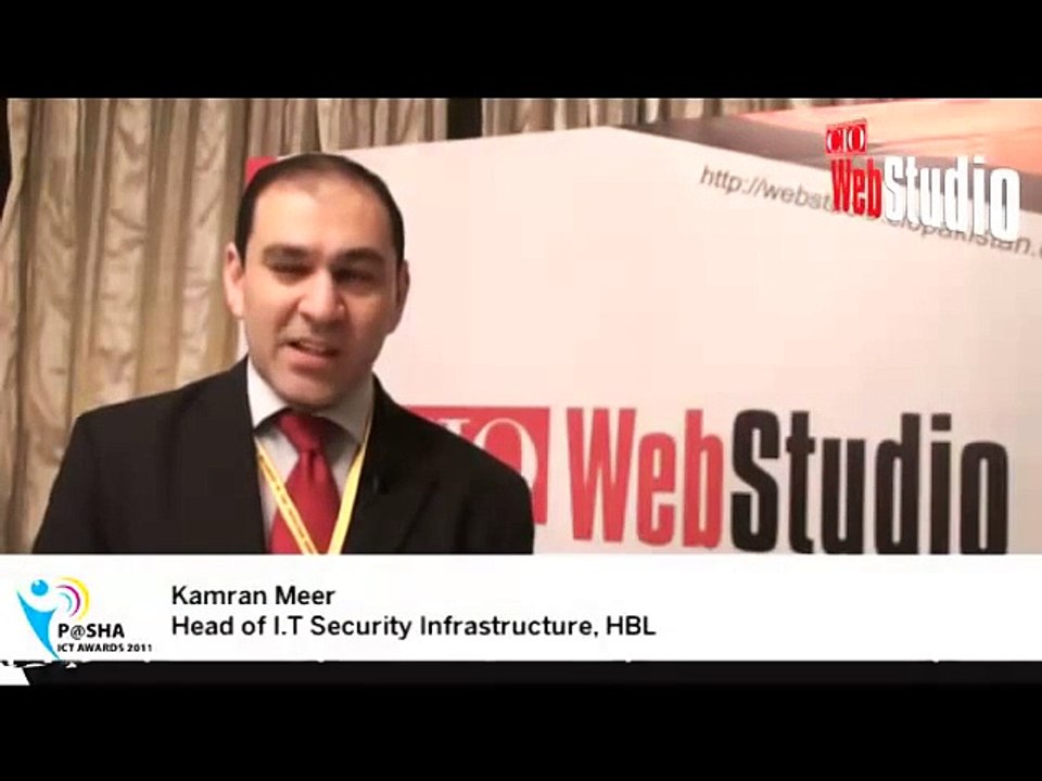 Red Carpet Showcase_ Kamran Meer at Pasha ICT Awards 2011